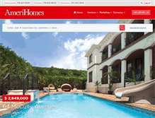 Tablet Screenshot of amerihomesrealty.com